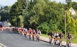 Wyścig Tour de Pologne w powiecie limanowskim i nowosądeckim