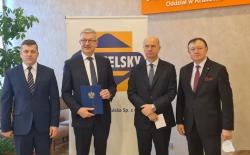 Podpisanie umowy na budowę łącznika obwodnicy Chełmca w ciągu DK 28