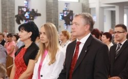 Dożynki Parafialne w Męcinie 26.08.2012