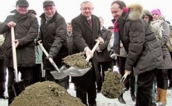 Otwarcie budowy północnej obwodnicy Nowego Sącza 29.01.2014