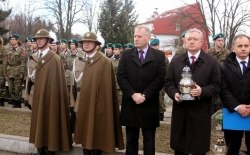 Obchody Narodowego Dnia Żołnierzy Wyklętych w Limanowej 1.03.2014