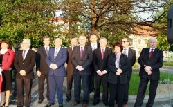 Obchody Święta Flagi RP w Limanowej 1.05.2014