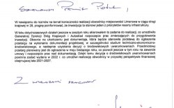 Terminarz działań związanych z budową obwodnicy miasta Limanowa, 30.01.2020r.