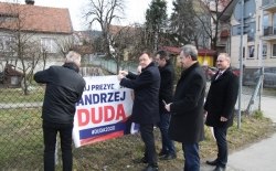 Rozpoczecie kampanii Prezydenta RP Andrzeja Dudy
